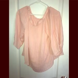 Halston off the shoulder